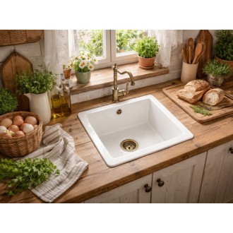 Deante Sabor 450 Bílá keramika