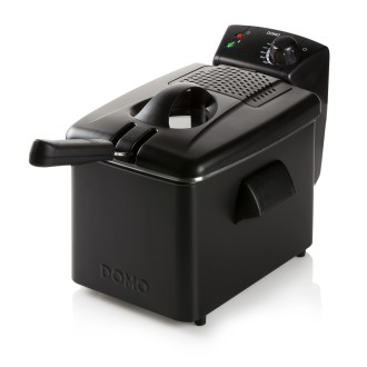 Fritéza nerezová černá - záruka 10 let - DOMO DO1014FR