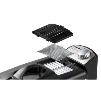 Fritéza nerezová černá - záruka 10 let - DOMO DO1014FR