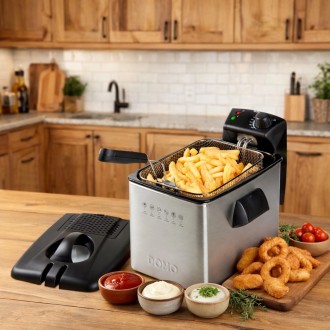 Fritéza nerezová - záruka 10 let - DOMO DO465FR
