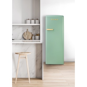 Retro lednice bez mrazáku - zelená - DOMO DO91710R