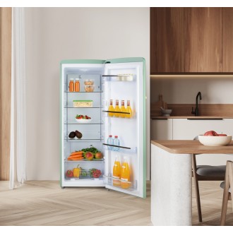 Retro lednice bez mrazáku - zelená - DOMO DO91710R