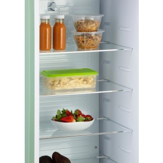 Retro lednice bez mrazáku - zelená - DOMO DO91710R