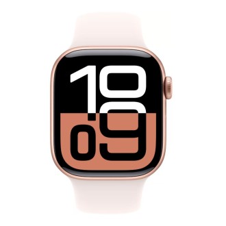 Apple Watch Series 10 GPS 42mm Alu Sport Band S/M Rose Gold/Light Blush