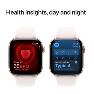 Apple Watch Series 10 GPS 42mm Alu Sport Band S/M Rose Gold/Light Blush