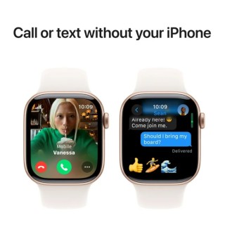 Apple Watch Series 10 GPS 42mm Alu Sport Band S/M Rose Gold/Light Blush