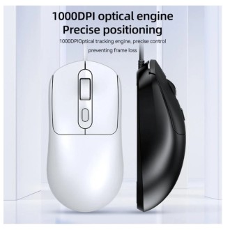 T-Wolf G580 Drátová myš – černá