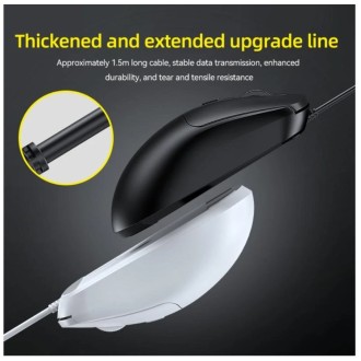 T-Wolf G580 Drátová myš – černá