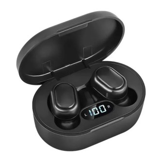 DeTech Bezdrátová TWS sluchátka E7S 5.3 – černá