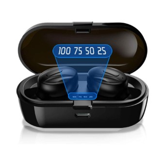 High Quality Bezdrátová TWS sluchátka XG-13 – černá