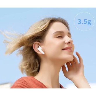 DeTech Bezdrátová TWS sluchátka Earbuds Pro8 – bílá