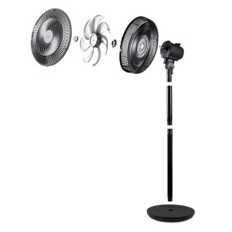 Stojanový ventilátor Multiblade 2v1 - černý - DOMO DO8159