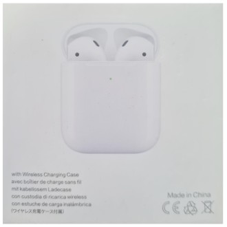 High Quality Bezdrátové TWS sluchátka ve stylu AirPods – bílá