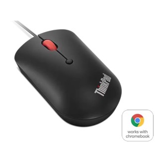 SAMSUNG Lenovo ThinkPad optická cestovní myš, USB-C/USB-A redukce – černá