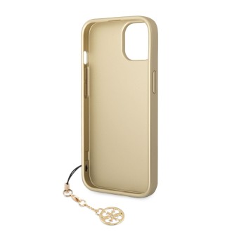 Guess 4G Charms Zadní Kryt pro iPhone 14 Plus Brown