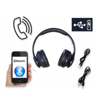 Terris Bezdrátová Sluchátka s NFC – černá