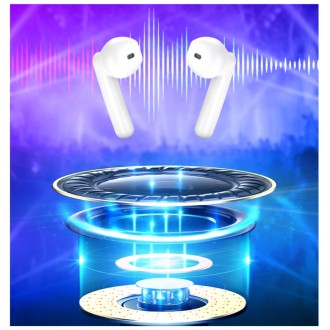 High Quality Bezdrátová TWS sluchátka Hello1 – bílá