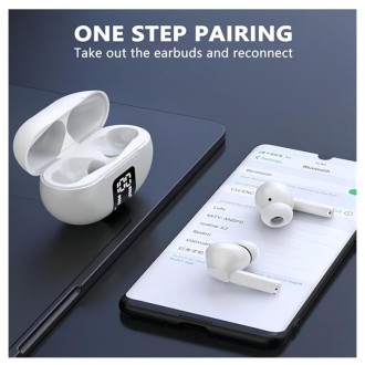 High Quality Bezdrátová TWS sluchátka Y32 Pro – bílá