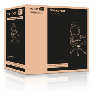 Connect IT FOR HEALTH DeltaPro kancelářská židle - černá