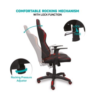 Connect IT LeMans Pro herní křeslo - červená