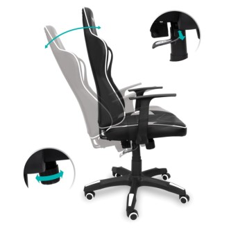 Connect IT LeMans Pro herní křeslo - bílá