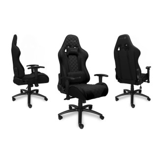 Connect IT Monaco Pro herní křeslo látkové - černá