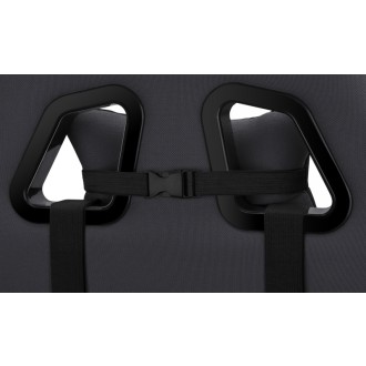 Connect IT Monaco Pro herní křeslo látkové - šedá/černá