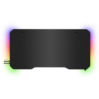 Connect IT NEO+ herní stůl s RGB podsvícením - černá