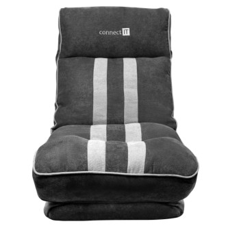 Connect IT Monza herní sedák - šedá
