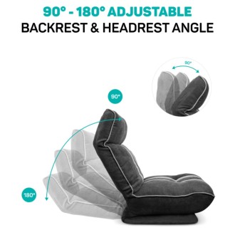 Connect IT Monza herní sedák - šedá