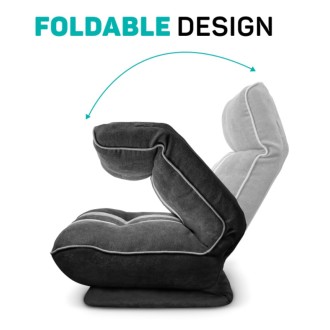 Connect IT Monza herní sedák - šedá