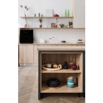 Mini lednice s mrazící přihrádkou - D - černá - DOMO DO91105