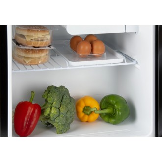 Mini lednice s mrazící přihrádkou - D - černá - DOMO DO91105