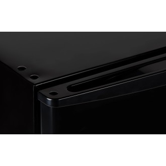 Mini lednice s mrazící přihrádkou - D - černá - DOMO DO91105