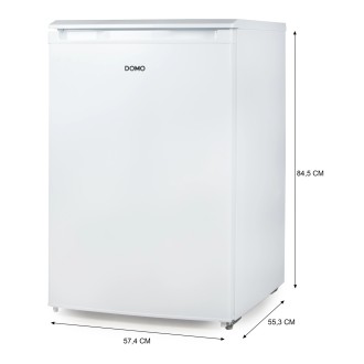 Lednice s mrazákem uvnitř - bílá - C - DOMO DO91127