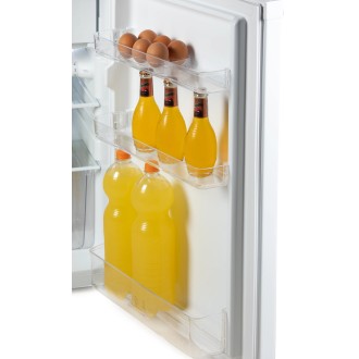 Lednice s mrazákem uvnitř - bílá - C - DOMO DO91127