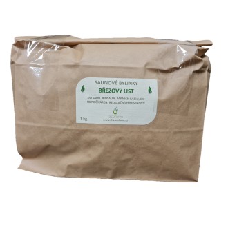 Saunové bylinky BŘÍZA LIST 1 kg