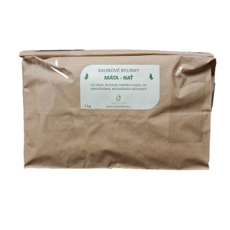Saunové bylinky MÁTA PEPRNÁ 1 kg