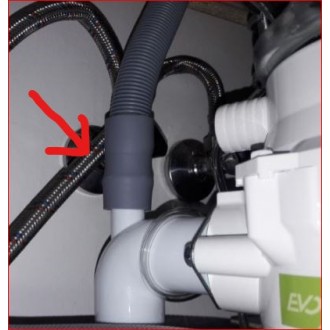 EcoMaster Instalační sada pro připojení přepadu dřezu