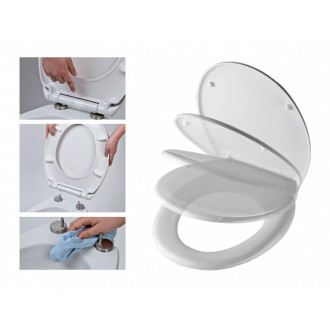 Schütte EASY CLIP bílé | Duroplast, Soft Close