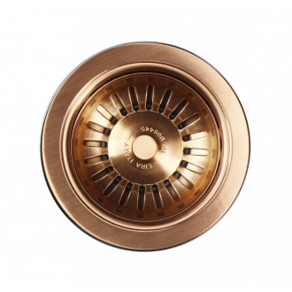 Lira Výpust vč. přepadu Bronze satin