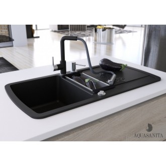 Aquasanita Lira 960.10E black metallic
