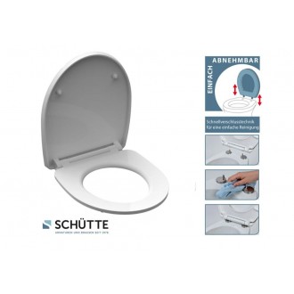 Schütte ROUND DIPS| Duroplast HG,  Duroplast, Soft Close