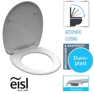 Schütte MOSAIK GRAU| Duroplast, Soft Close