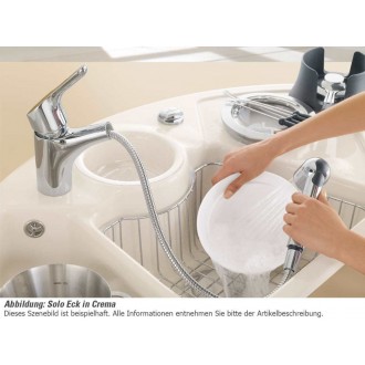 Villeroy & Boch Solo Corner 1075.20R Bílá keramika