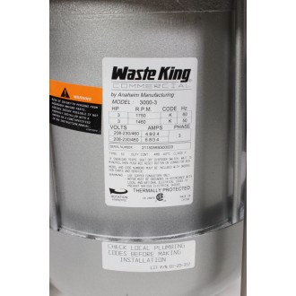 Waste King Commercial 3000