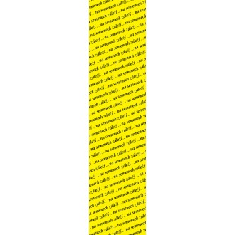 ZC - Semo propagace: samolepka 14,5x59,5cm Na semenech záleží