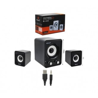USB Reproduktory Kisonli U-2400 - černé