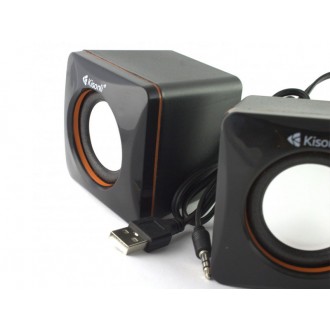 USB Reproduktory Kisonli V400 - černá