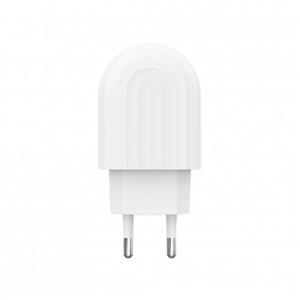 DeTech univerzální adaptér s lighting kabelem 1m - bílý